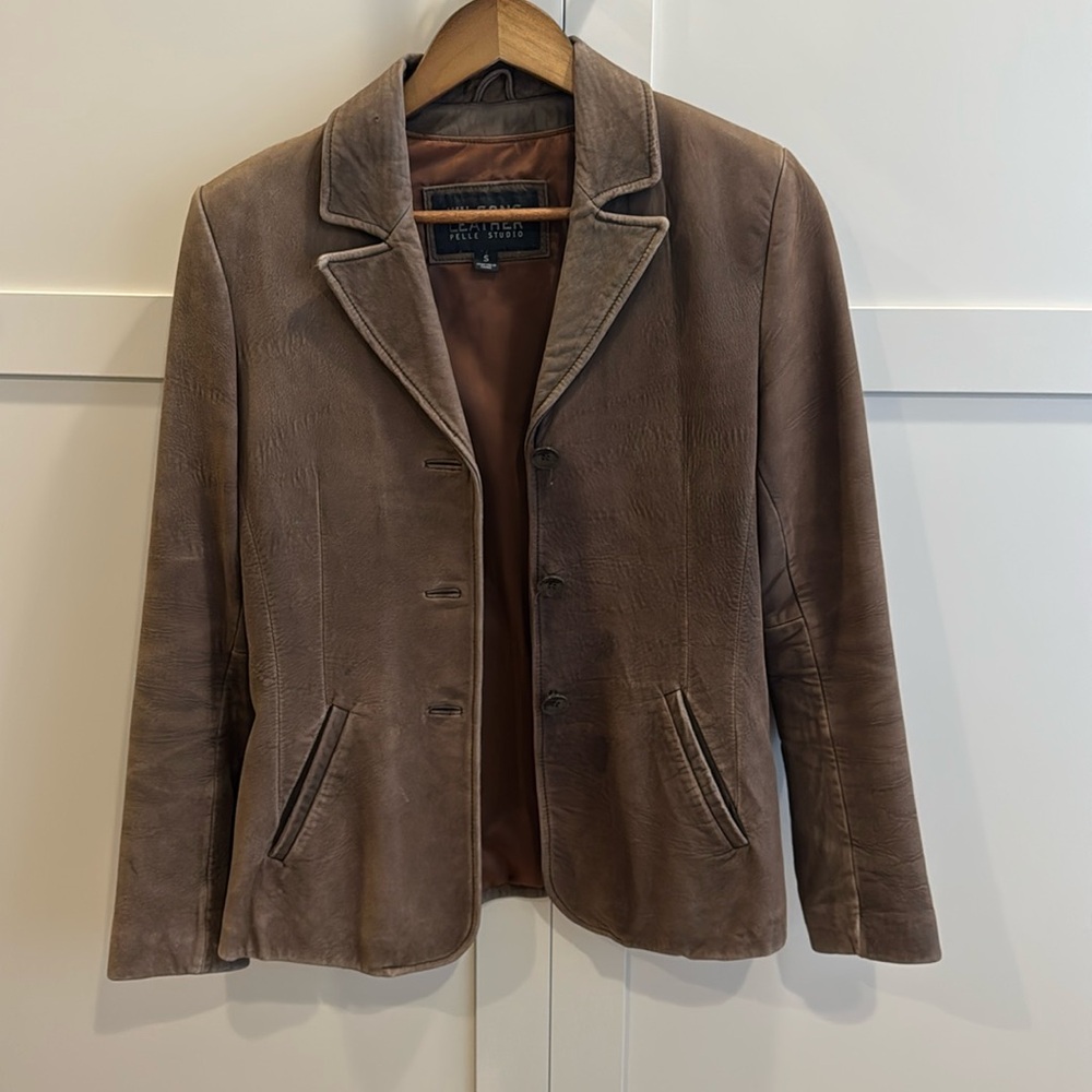 Wilsons Leather women’s blazer-style jacket